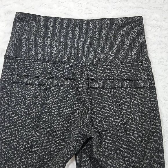 Athleta Womens Size XXS Delancey Textured Tight Black Grey new without tags - Picture 7 of 8